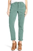 Women's Nydj Reese Relaxed Chino Pants - Green