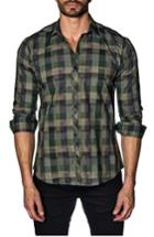 Men's Jared Lang Trim Fit Sport Shirt - Green