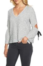 Women's 1.state Cutout Tie Sleeve Sweater - Ivory