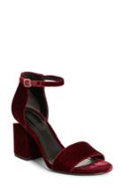 Women's Alexander Wang Abby Notch Heel Sandal Us / 38eu - Burgundy