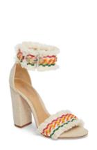 Women's Schutz Zoola Block Heel Sandal M - White