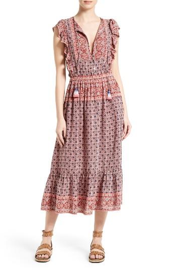 Women's Sea Selene Print Silk Midi Dress