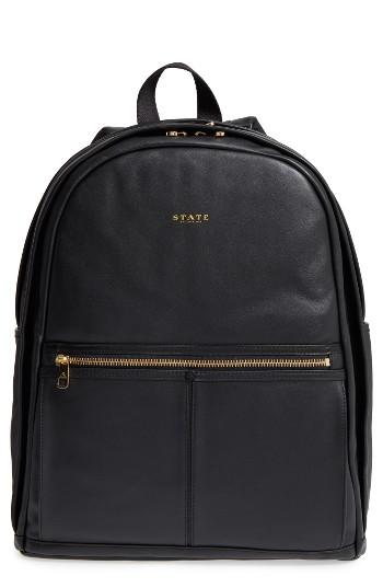 State Bags Kent Leather Backpack -