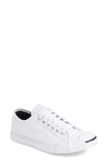 Women's Converse 'jack Purcell' Low Top Sneaker M - White