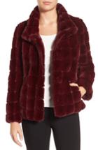 Women's Kristen Blake Faux Fur Jacket - Red