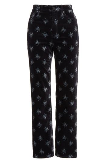 Women's Rebecca Taylor Celeste Velvet Pants - Blue