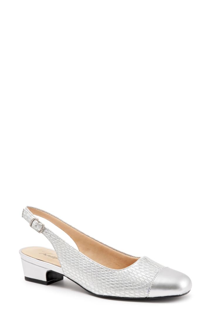 Women's Trotters 'dea' Slingback .5 N - White