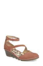 Women's Fly London Plan Pump .5-8us / 38eu - Pink