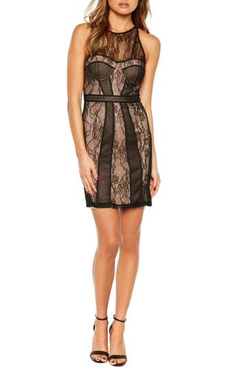 Women's Bardot Jenny Splice Sheath Dress - Black