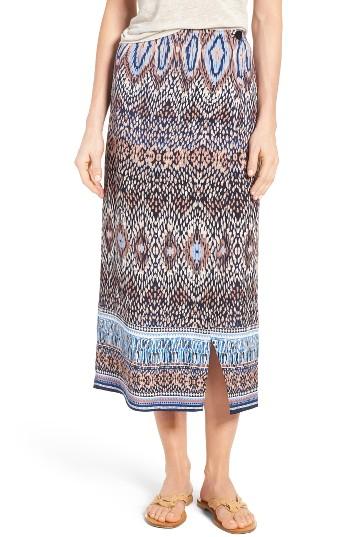 Women's Nic+zoe Print Midi Maxi Skirt