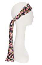 Tasha Floral Headscarf, Size - Pink
