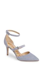 Women's Sam Edelman 'thea' Strappy Pump .5 M - Blue
