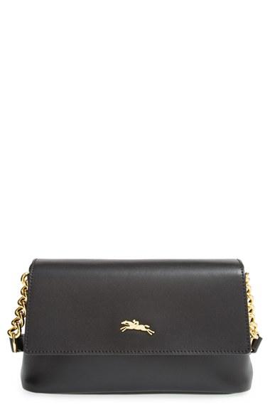 Longchamp 'honore' Crossbody Bag - Black