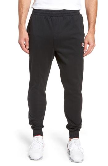 Men's Reebok Es Track Pants - Black