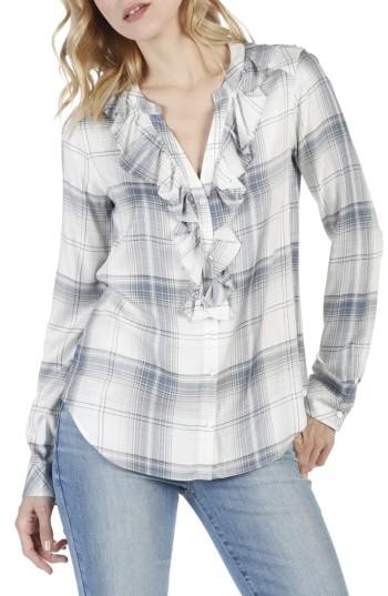 Women's Paige Bernette Plaid Shirt - Black