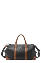 Men's Fossil 'mayfair' Leather Duffel Bag -