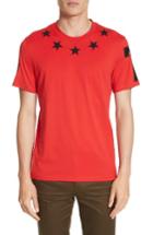 Men's Givenchy Cuban Fit Star 74 T-shirt - Red