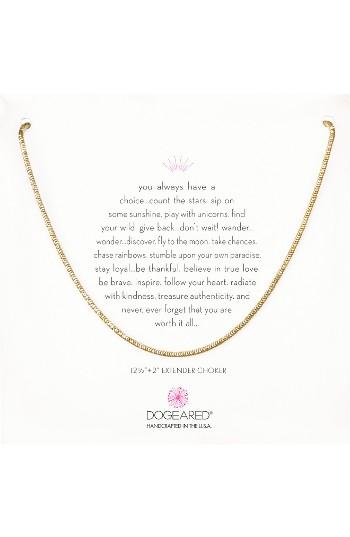 Women's Dogeared Sparkle Rope Choker
