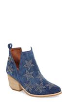 Women's Jeffrey Campbell 'asterial' Star Studded Bootie M - Blue