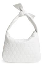 Victoria Beckham Balloon Leather Shoulder Bag - White