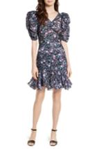 Women's Rebecca Taylor Ruby Floral Organza Dress - Blue