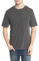 Men's Hurley Bolts Destroyed Grind T-shirt - Grey