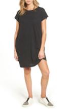 Women's James Perse Cashmere Tunic Sweater Dress - Black