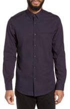 Men's Calibrate Slim Fit Print Non Iron Sport Shirt