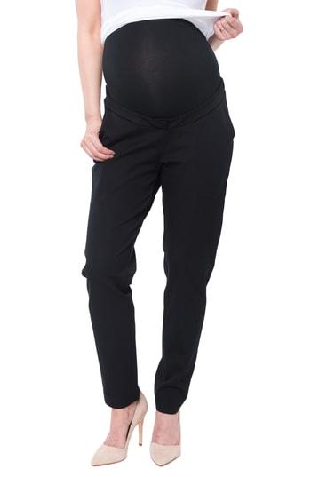 Women's Nom Maternity Natalie Over The Belly Maternity Pants - Black