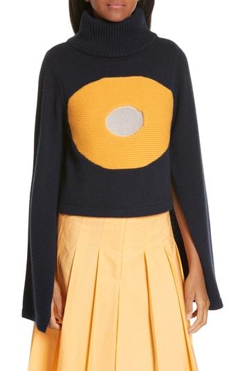 Women's Ji Oh Crop Turtleneck Sweater