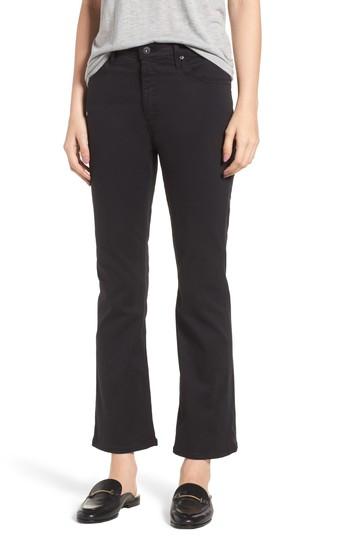 Women's Ag 'jodi' Coated Crop Flare Jeans - Grey