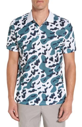 Men's Ag Aerial Print Polo
