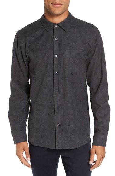Men's Michael Stars Slim Fit Flannel Sport Shirt