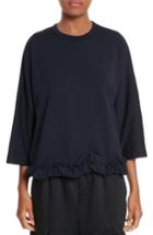 Women's Comme Des Garcons Ruffle Hem Top