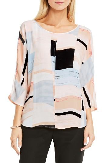 Women's Vince Camuto Subtle Landscape Blouse