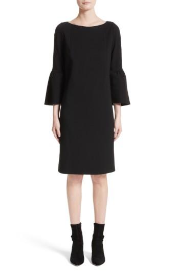 Women's Lafayette 148 New York Marissa Punto Milano Dress - Black