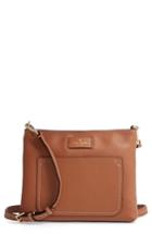Kate Spade New York Maple Street - Joni Leather Crossbody Bag - Brown