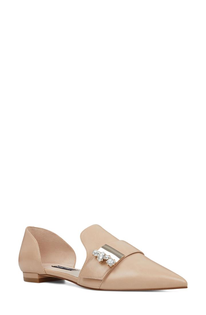 Women's Vince Camuto Anikol Pointy Toe Loafer M - Ivory