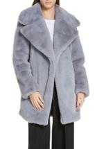 Women's Kyi Kyi Mom & Me Knit Hats With Genuine Fox Fur Poms Set - Black