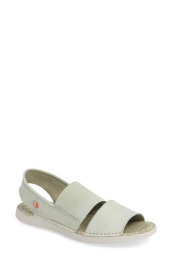 Women's Softinos By Fly London Tai Sandal -11.5us / 42eu - Green