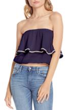 Women's Michael Stars Double Gauze Tiered Top - Blue