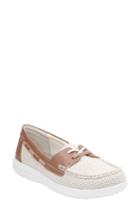 Women's Clarks Jocolin Vista Flat M - White