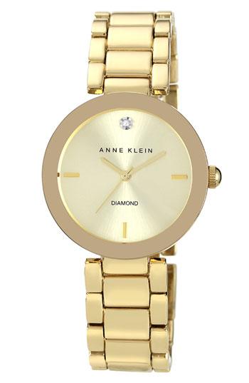 Women's Anne Klein Mirror Bezel Bracelet Watch, 32mm