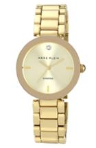 Women's Anne Klein Mirror Bezel Bracelet Watch, 32mm