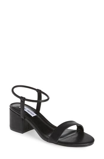 Women's Steve Madden Ida Sandal .5 M - Black