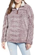 Women's Thread & Supply Wubby Fleece Pullover - Burgundy