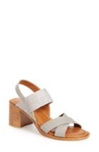 Women's Tuscany Perlita Strappy Block Heel Sandal N - Grey