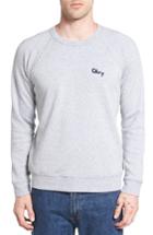 Men's Obey Chainstitch Logo Raglan Sweatshirt