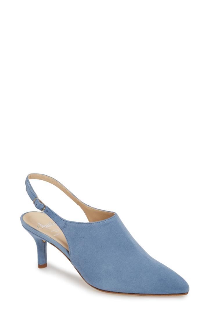 Women's Amalfi By Rangoni Patrizio Slingback Pump .5 M - Blue