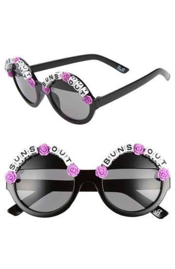 Women's Rad + Refined Suns Out Buns Out - Black/ Purple